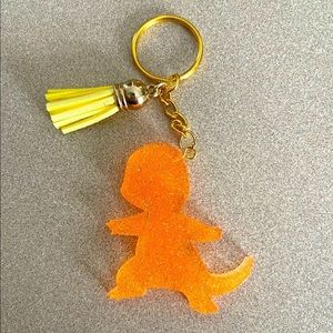 🎉🎉HP🎉🎉 Handmade Pokémon-Charmander Keychain